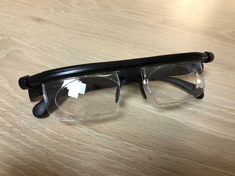 lunettes réglables à tous moments introuvables ailleurs pour un mini Bonprix de 49€